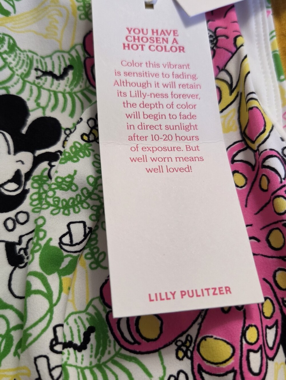 Lilly Pulitzer Luxletic Nadeera Active Dress Multi Throwback Disney XL NWT - Picture 10 of 15
